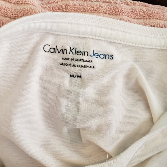 Euc mens Calvin Klein graphic t-shirt size M - Picture 5 of 10